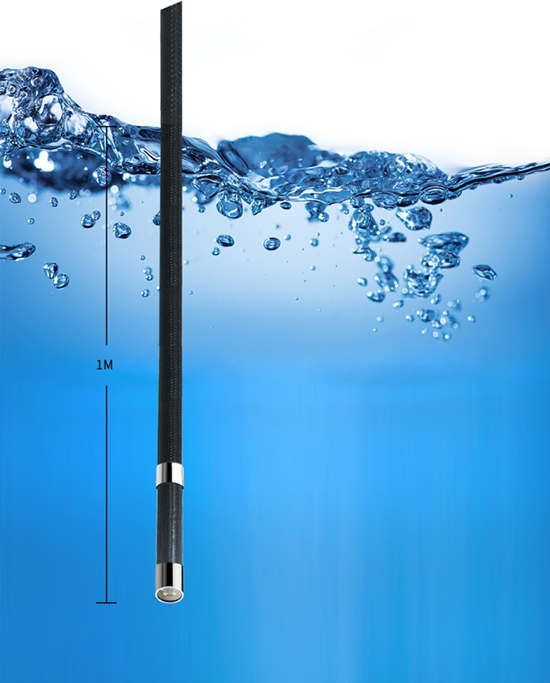 亚泰光电QIE系列高清便携工业视频内窥镜具有IP67级防水功能